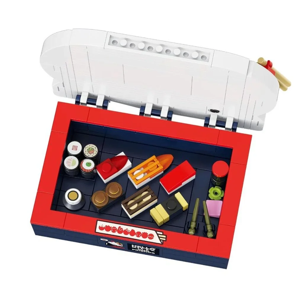 Hello Kitty Bento Box Brick Building Set 12+ 191 Pieces Compatible With Major Br